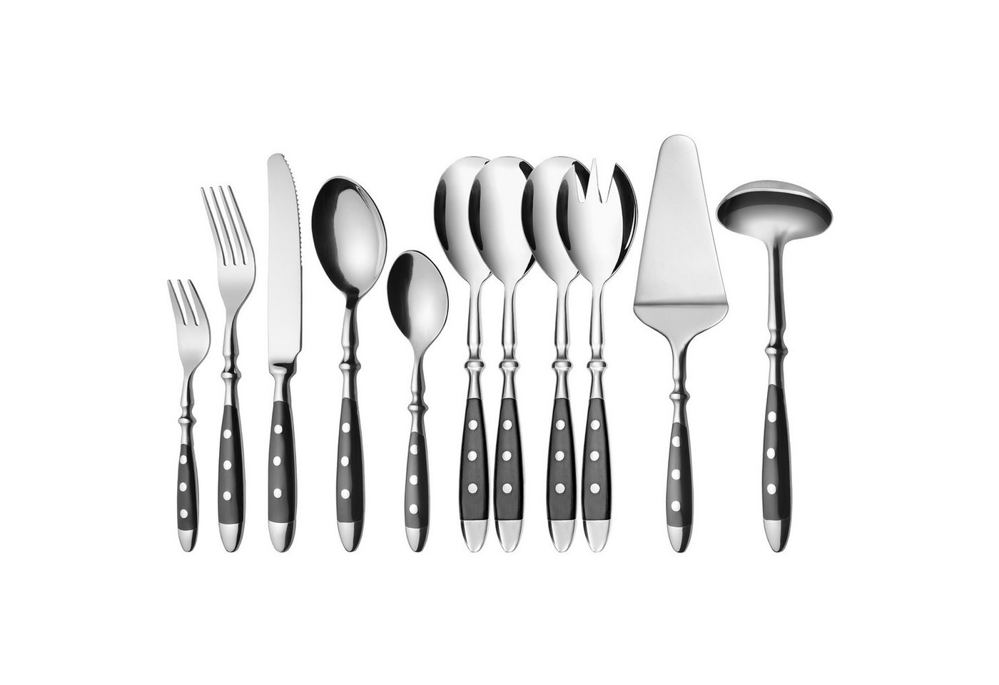 GRÄWE Besteck-Set GRÄWE Besteckset 36-teilig NÜRNBERG, Edelstahl 18/0