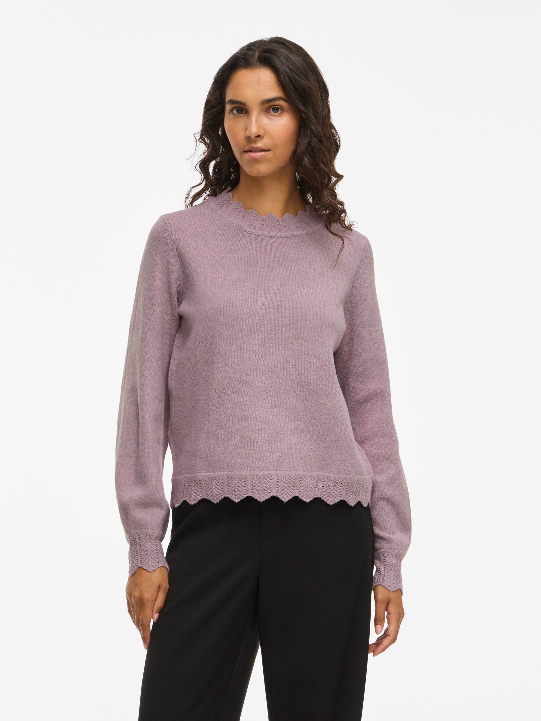 Vila Strickpullover Weicher Strickpulli in aktuellem günstig online kaufen