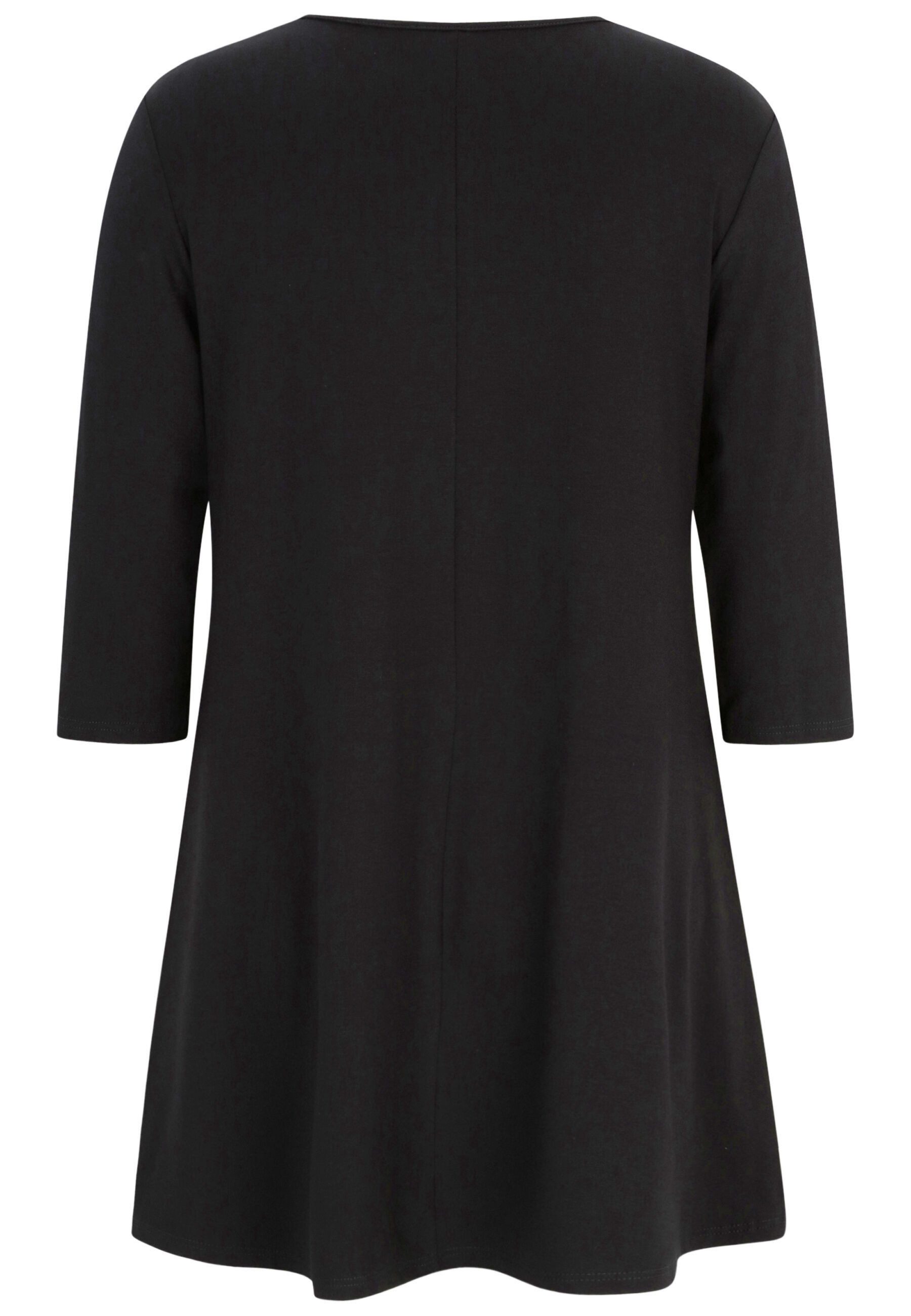 Doris Streich Longshirt (1-tlg) mit dekorativen Reißverschluss günstig online kaufen