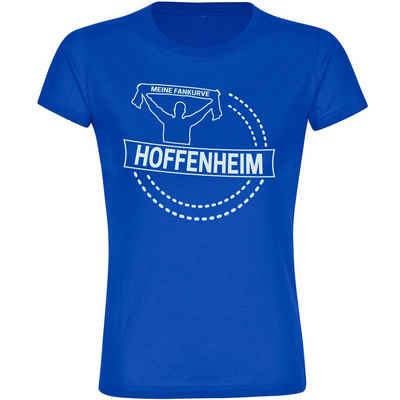 multifanshop T-Shirt Damen Hoffenheim - Meine Fankurve - Frauen