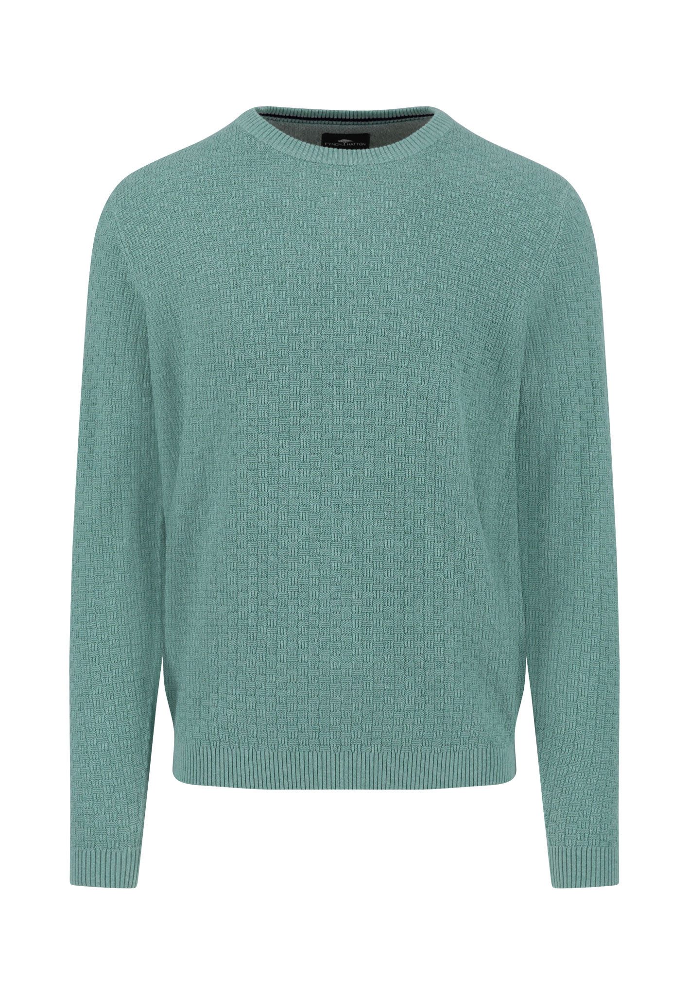 FYNCH-HATTON Strickpullover O-Neck, structure fern günstig online kaufen