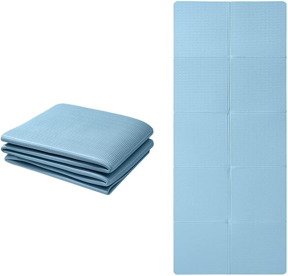 Good Nite Fitnessmatte Fitnessmatte Faltbare rutschfest tragbar Yogamatte leicht, Klappbar, 183 x 61 x 0,6 cm (L x B x H)