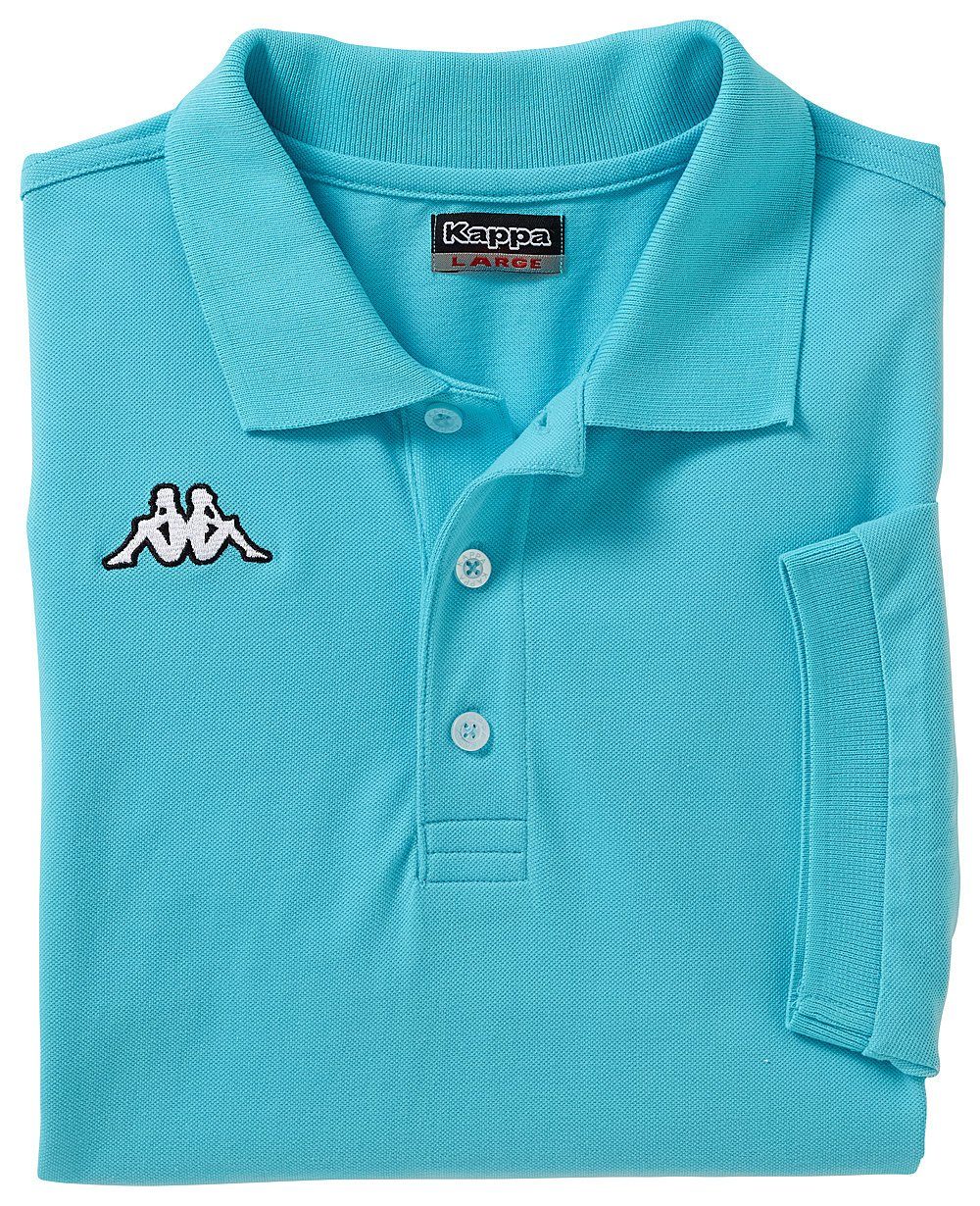 Kappa Poloshirt luftig-leichtes Gewebe aus reiner Naturfaser