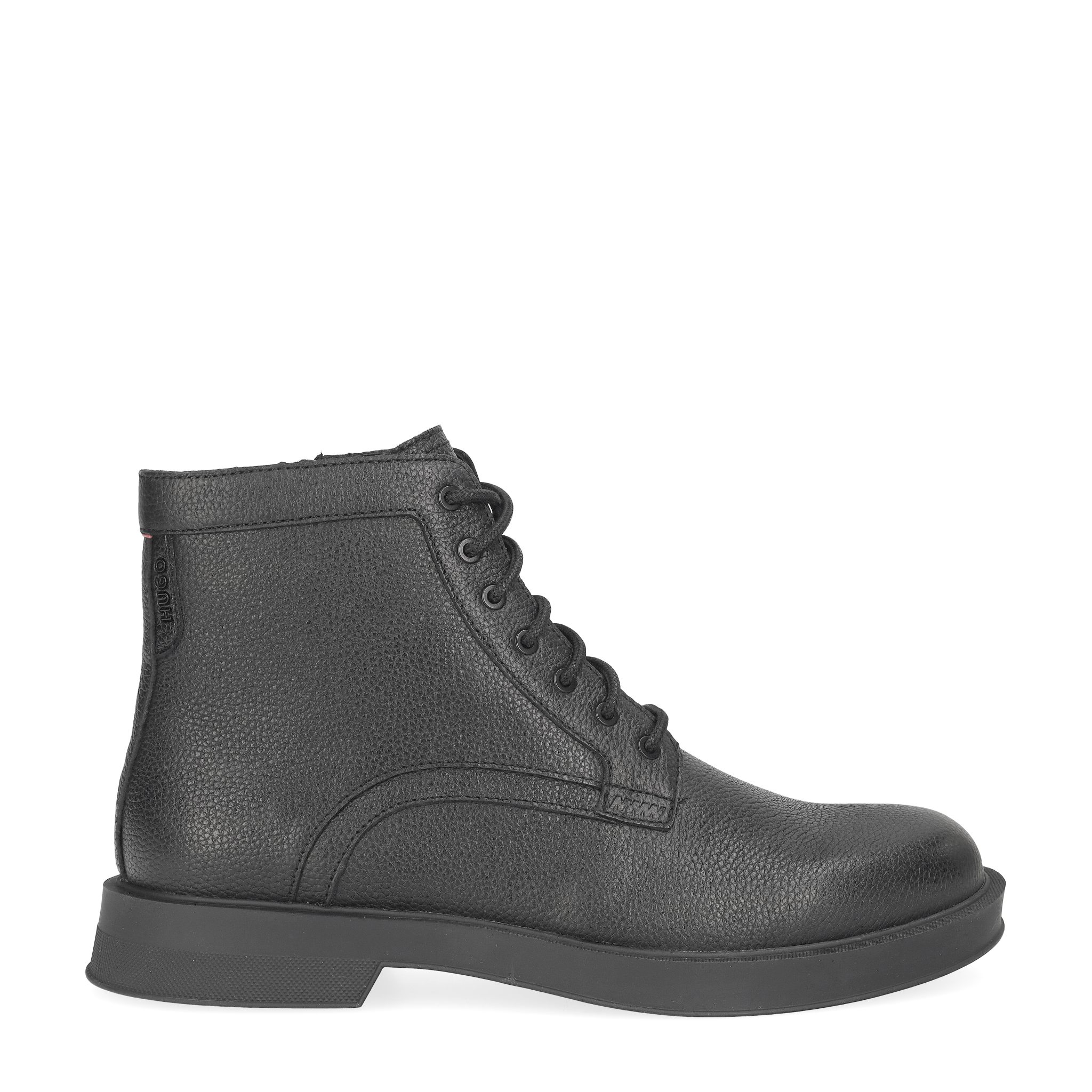 HUGO HUGO Lenner_halb, Boots, Schwarz, Herren Stiefel