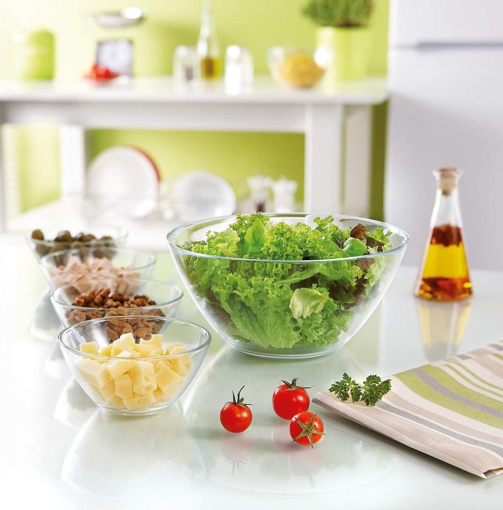 Luminarc Servierschüssel Luminarc Cosmos Schale 14 cm 6er Set, Glas, (Spar-Set)