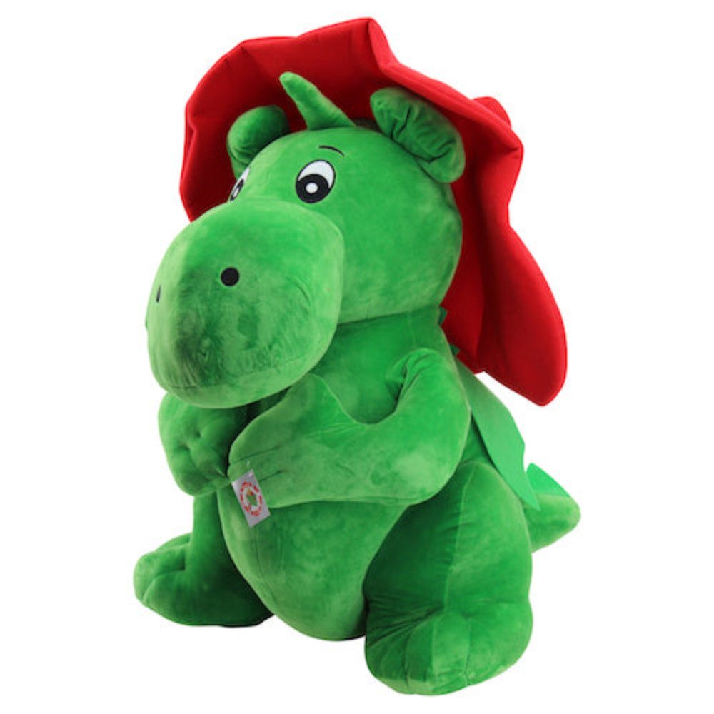 Sweety-Toys Kuscheltier Sweety Toys 8100 Feuerwehr Maskottchen Drache Plüschtier GRISU 90 cm