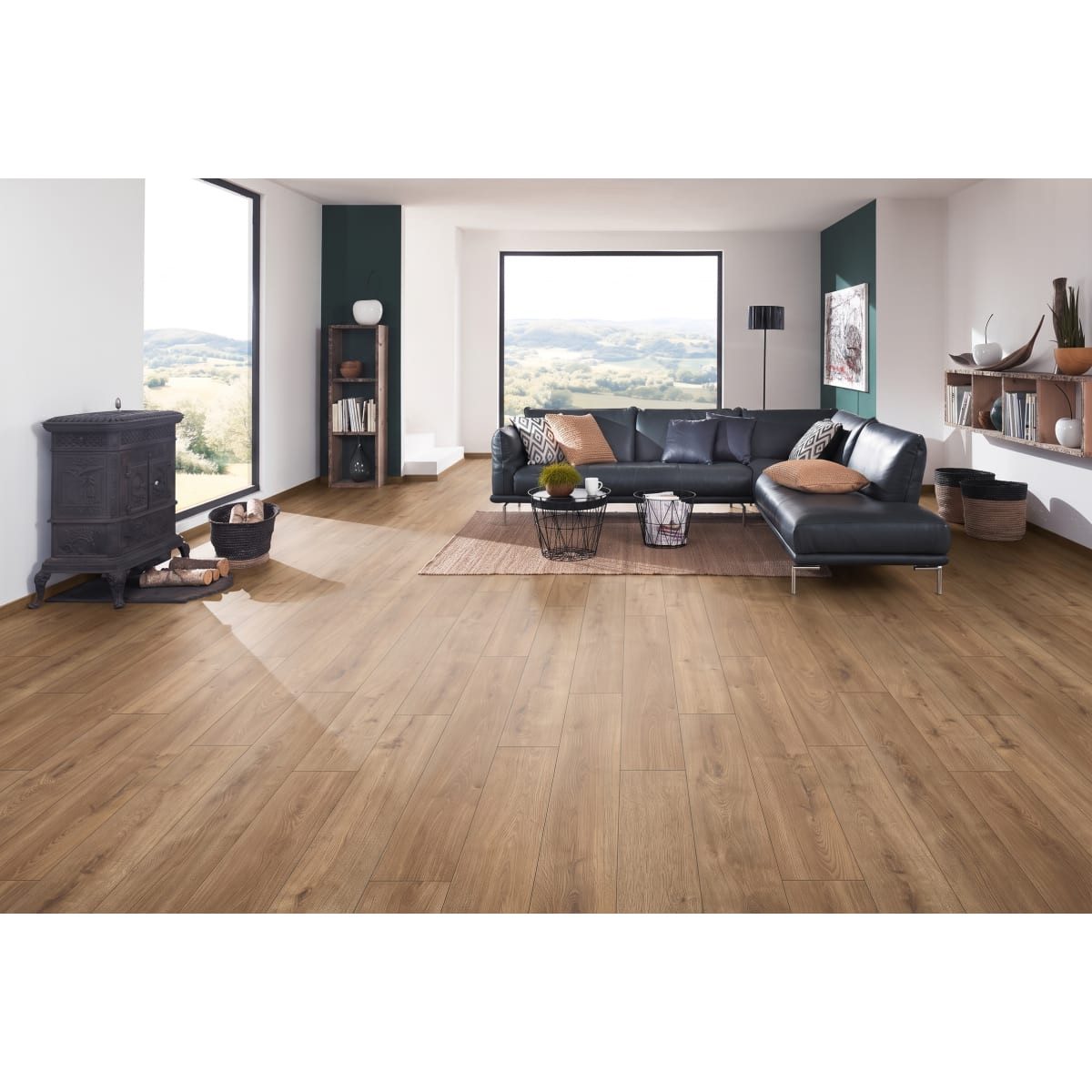 BASICfloor Designboden Designboden Natura Wood Sapphire Landhausdiele