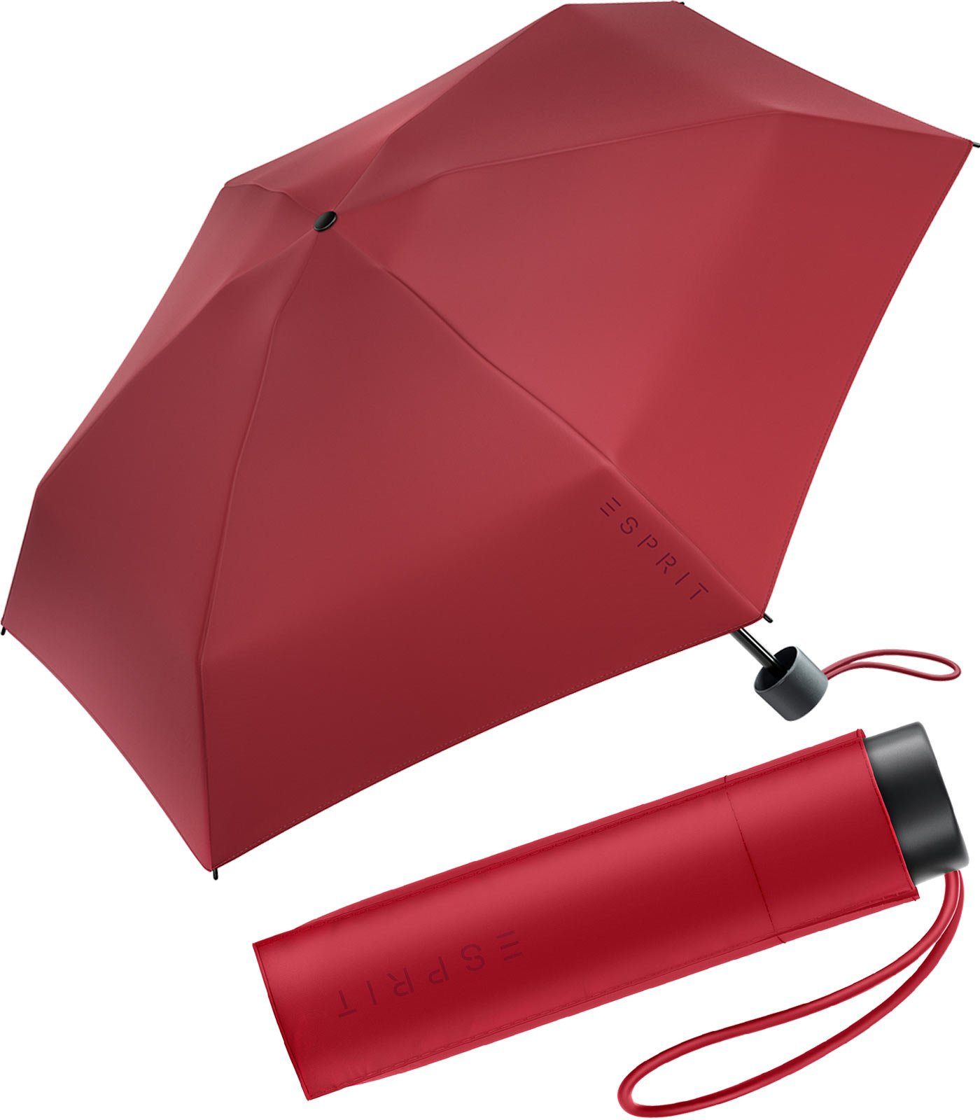 Damen Regenschirme Esprit Taschenregenschirm Super Mini Schirm Petito sehr klein und leicht, winzig
