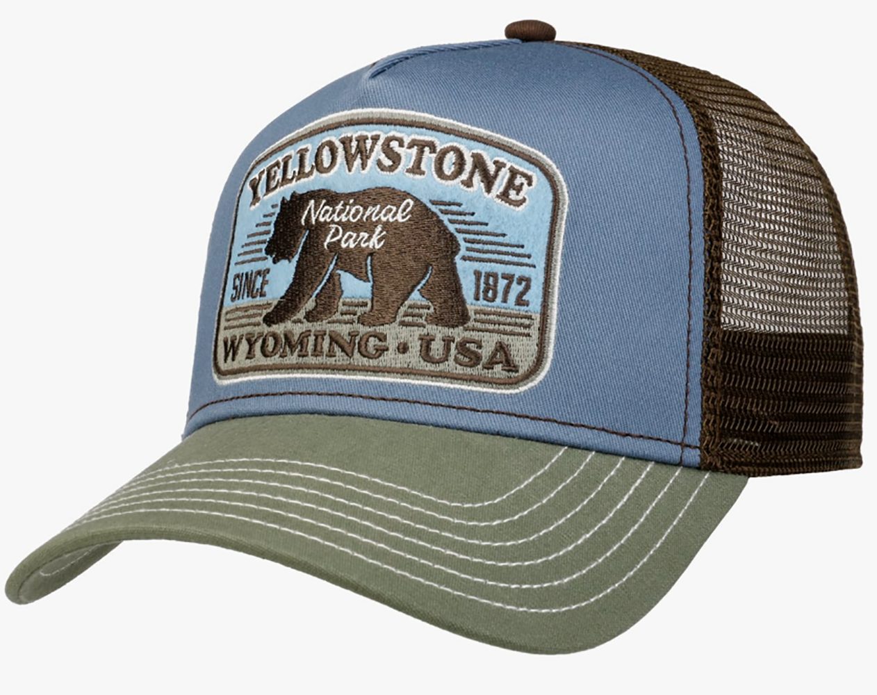 FWS Trucker Cap Yellowstone National Park mit Snapback