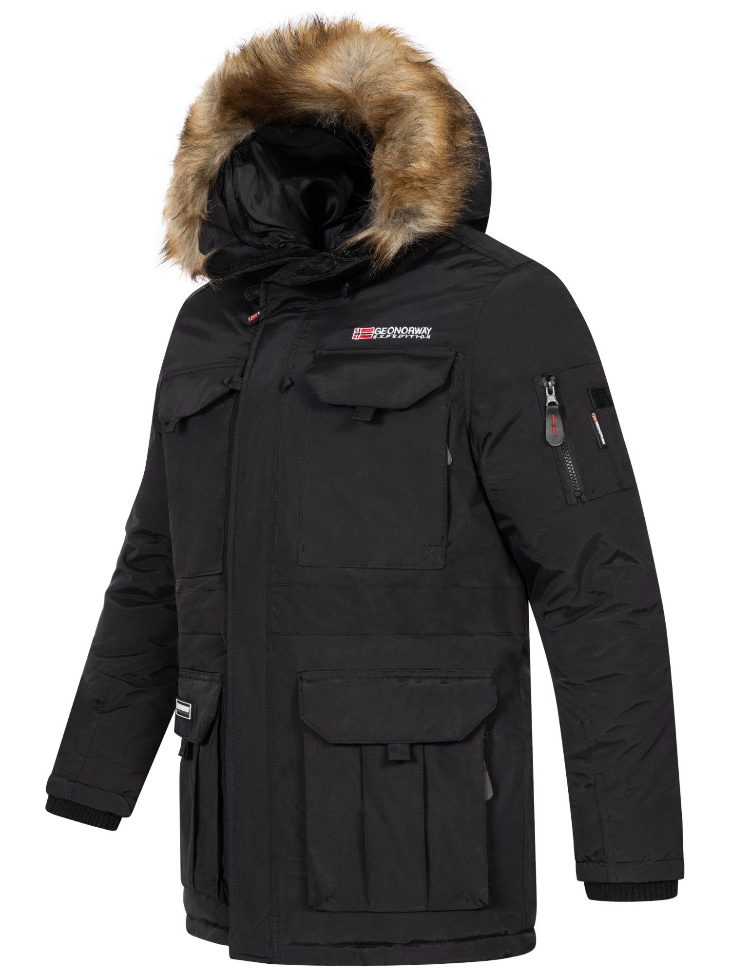 Geo Norway Winterjacke Herren Winterjacke Parka günstig online kaufen