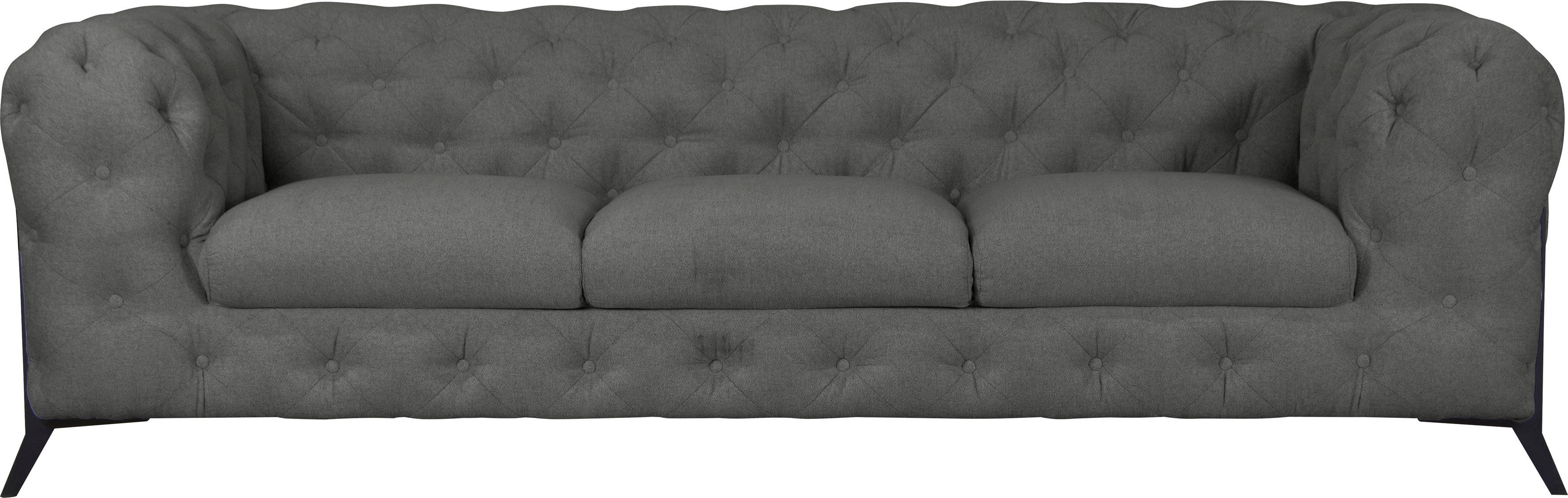 Leonique Chesterfield-Sofa Amaury, aufwändige Knopfheftung, moderne günstig online kaufen