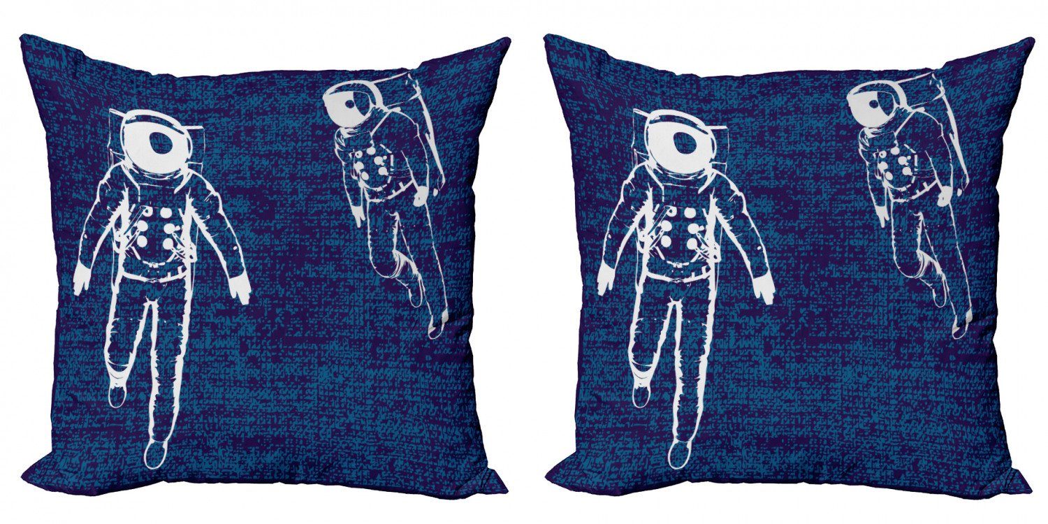 Kissenbezüge Modern Accent Doppelseitiger Digitaldruck, (2 Schwimmdock Abakuhaus Astronauts Astronaut Stück)