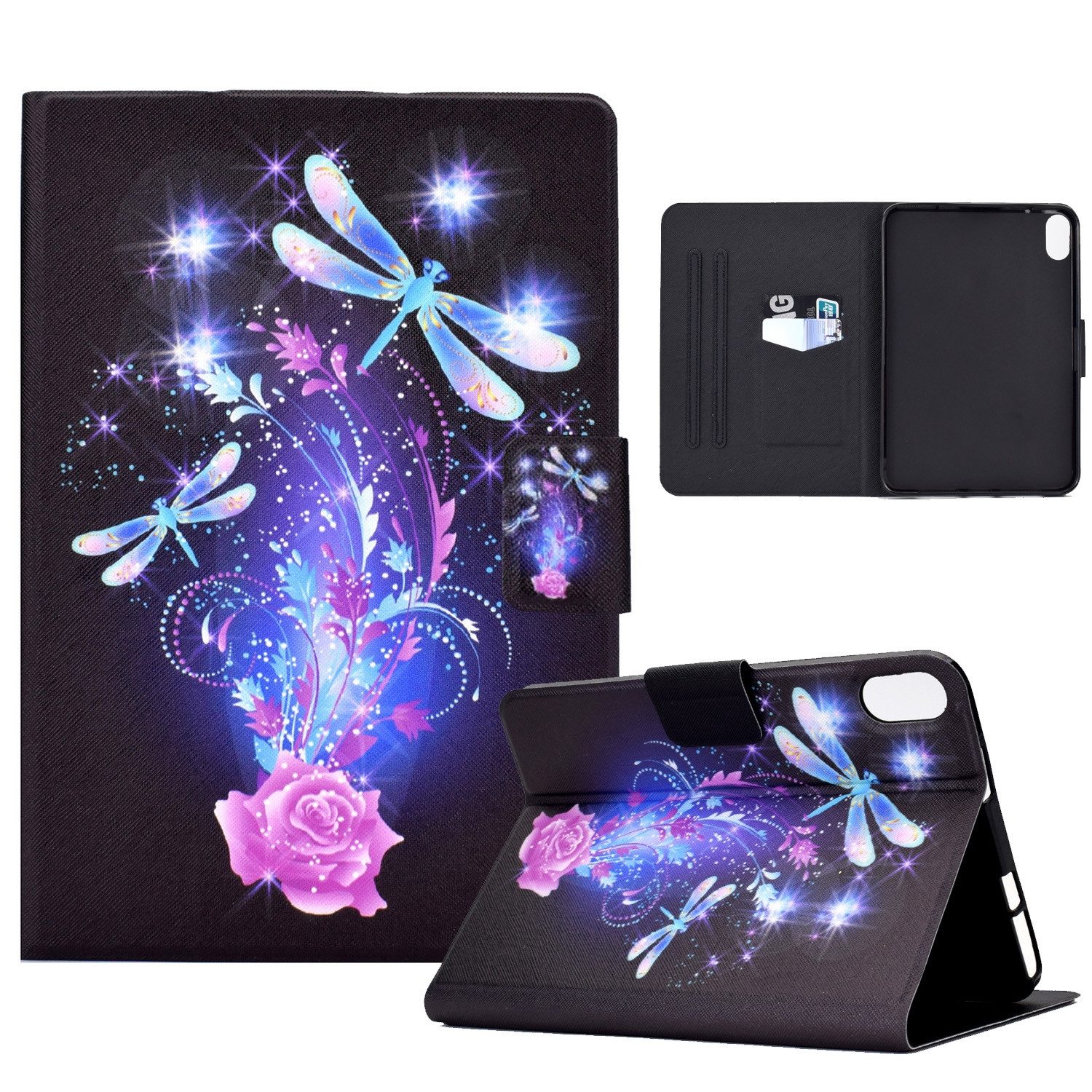 Wigento Tablet-Hülle Für Apple iPad 11. Gen A16 2025 / 10.9 2022 Kunstleder Tasche Motiv 29