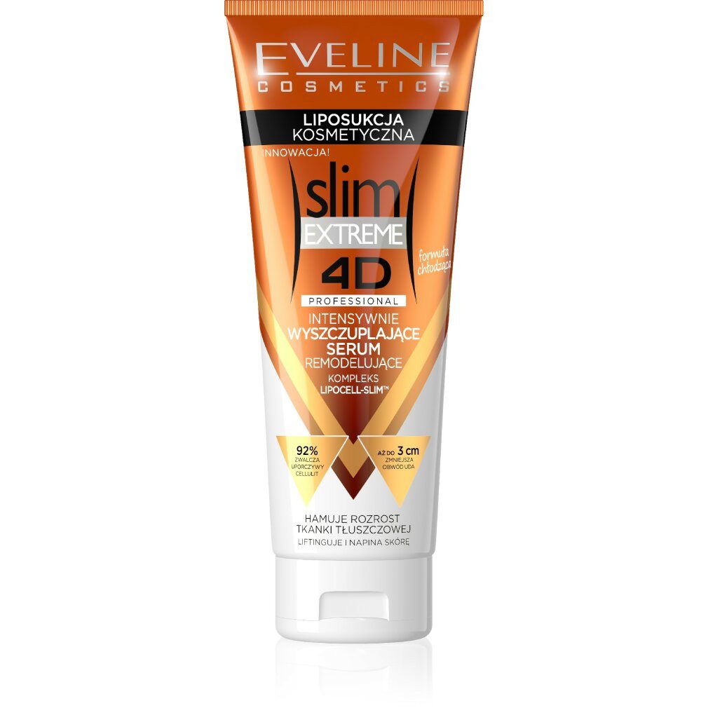 Eveline Cosmetics Körperpflegemittel 4D slim EXTREME Liposuction Intensives Schlankheitsserum 250ml
