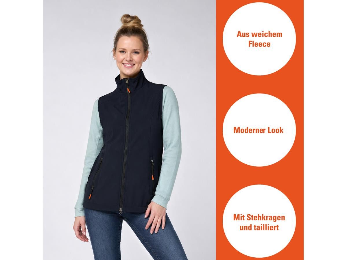 GARDENA Fleeceweste Damen Weste aus Soft Fleece Garten Outdoor Freizeit Polyester