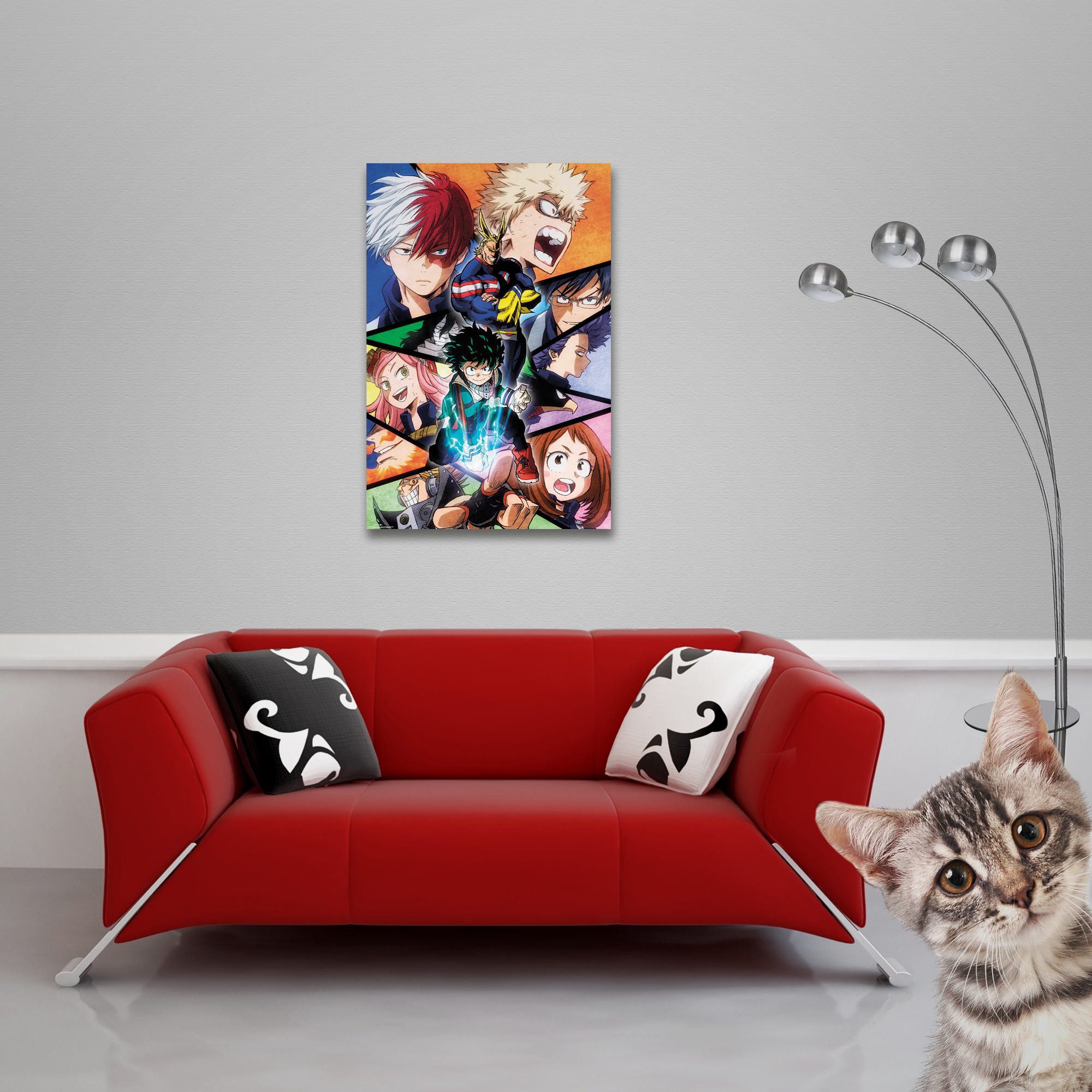 Poster My Hero Academia - Poster - Group + Zusatzartikel
