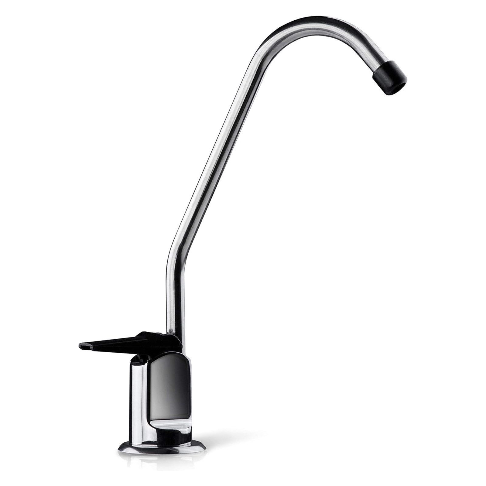 iSpring Wasserhahn-Wasserfilter Wasserhahn GB1 Chrom-Armatur für Umkehrosmoseanlagen (1 St), bleifrei ohne Luftspalt, 9 Zoll mit Hebel