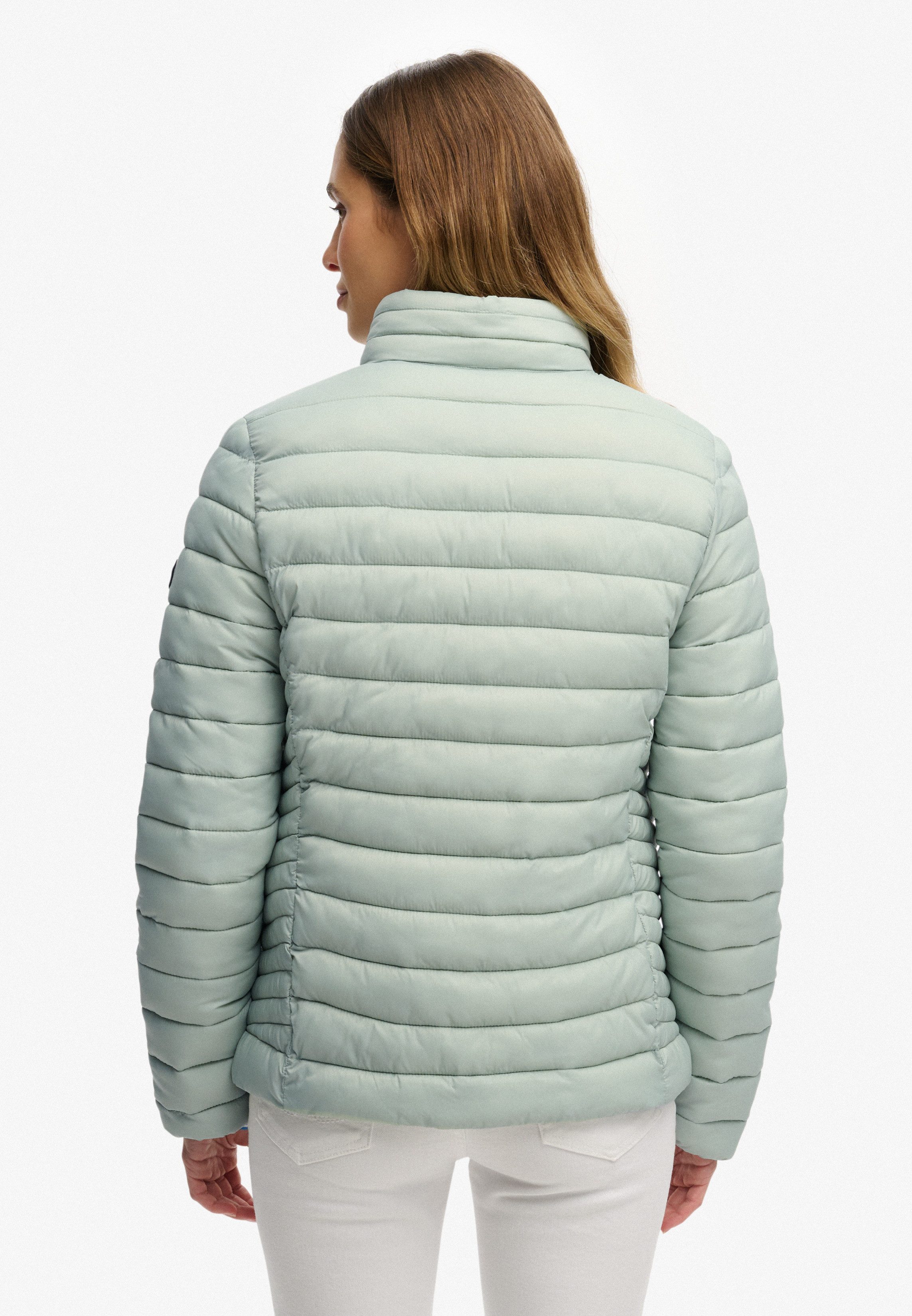 Superdry Steppjacke Fuji Lite Padded Jacket aus Nylon, normale Passform, mit Reißverschluss