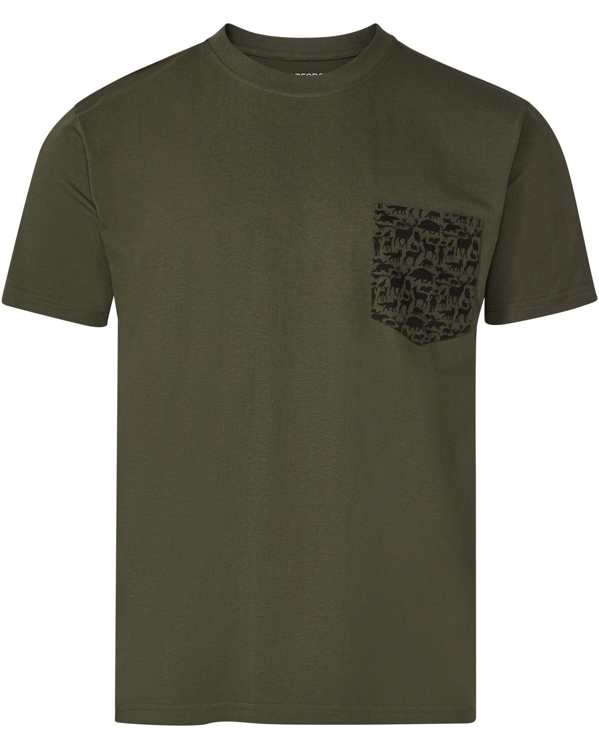 Parforce Essential T-Shirt T-Shirt Brusttasche Waldtiere günstig online kaufen