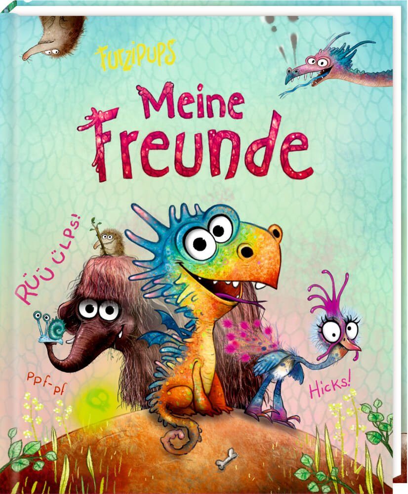Notizbuch Freundebuch: Furzipups - Meine Freunde