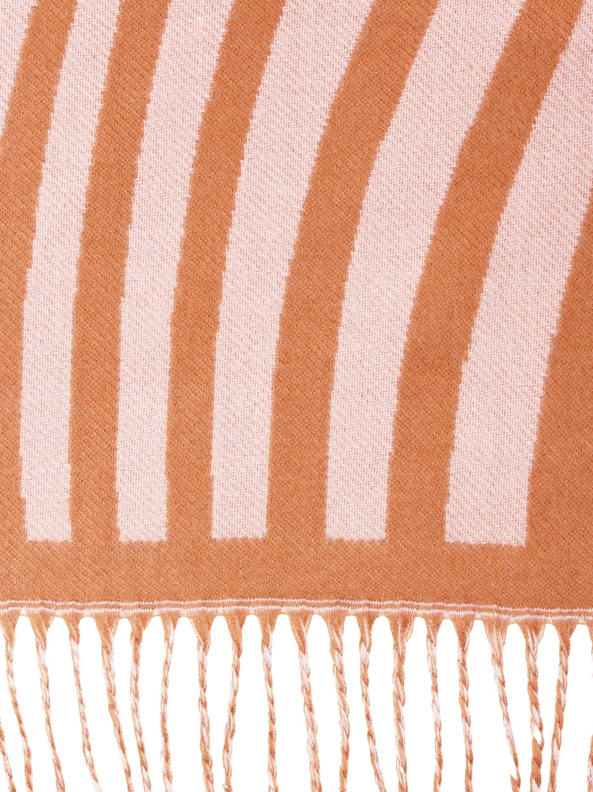 Samaya Modeschal Goat, (1-St), in bicolor mit Fransen