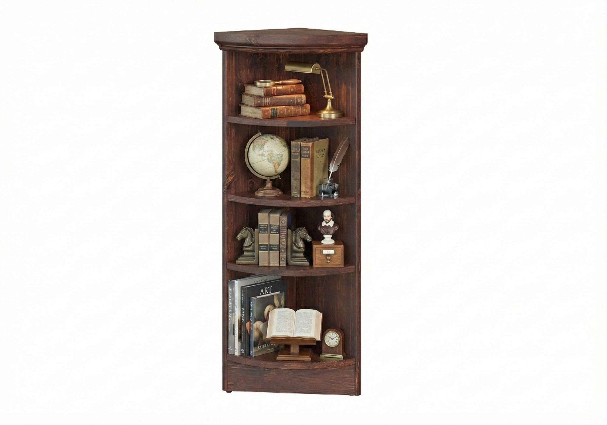 OTTO home Anbauregal Soeren Abschlussregal Höhen 97 bzw. 220 cm, aus massiver Kiefer, passend für Tiefe 29 cm, FSC®-zertifiziert – Bild 4 von 5