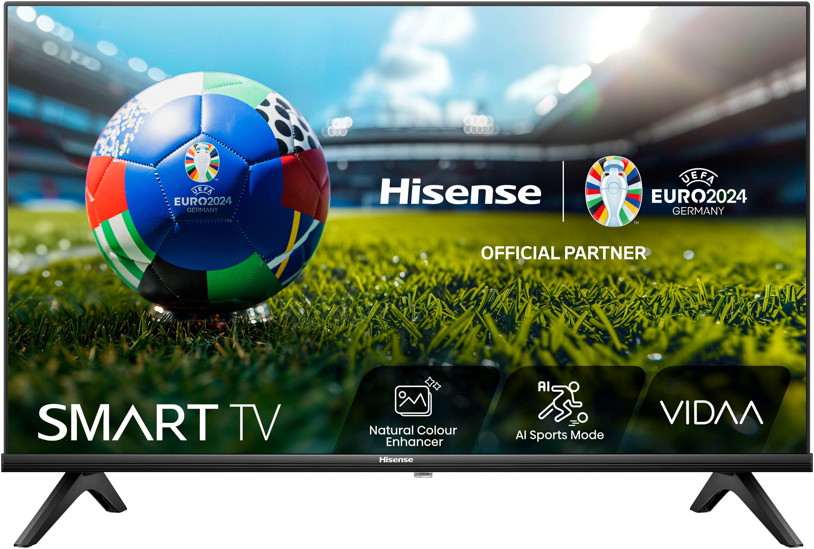 Hisense 40E41KT LED-Fernseher (100 cm/40 Zoll, Full HD, Smart-TV, Smart-TV,Triple Tuner DVB-T2 / T/C / S2 / S)