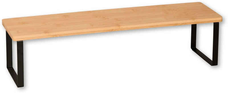 KESPER for kitchen & home Ablageregal, 1-tlg., Holzplatte aus FSC-zertifiziertem Bambus