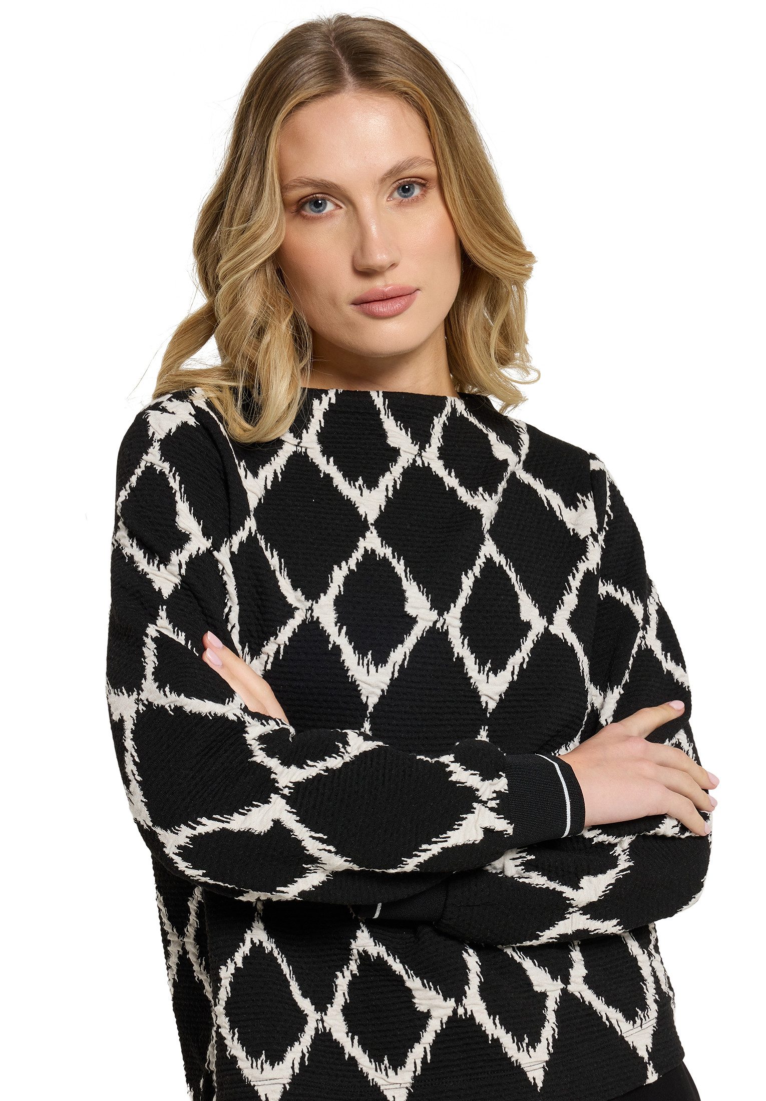 Betty Barclay Sweatshirt Damen mit Rippbündchen