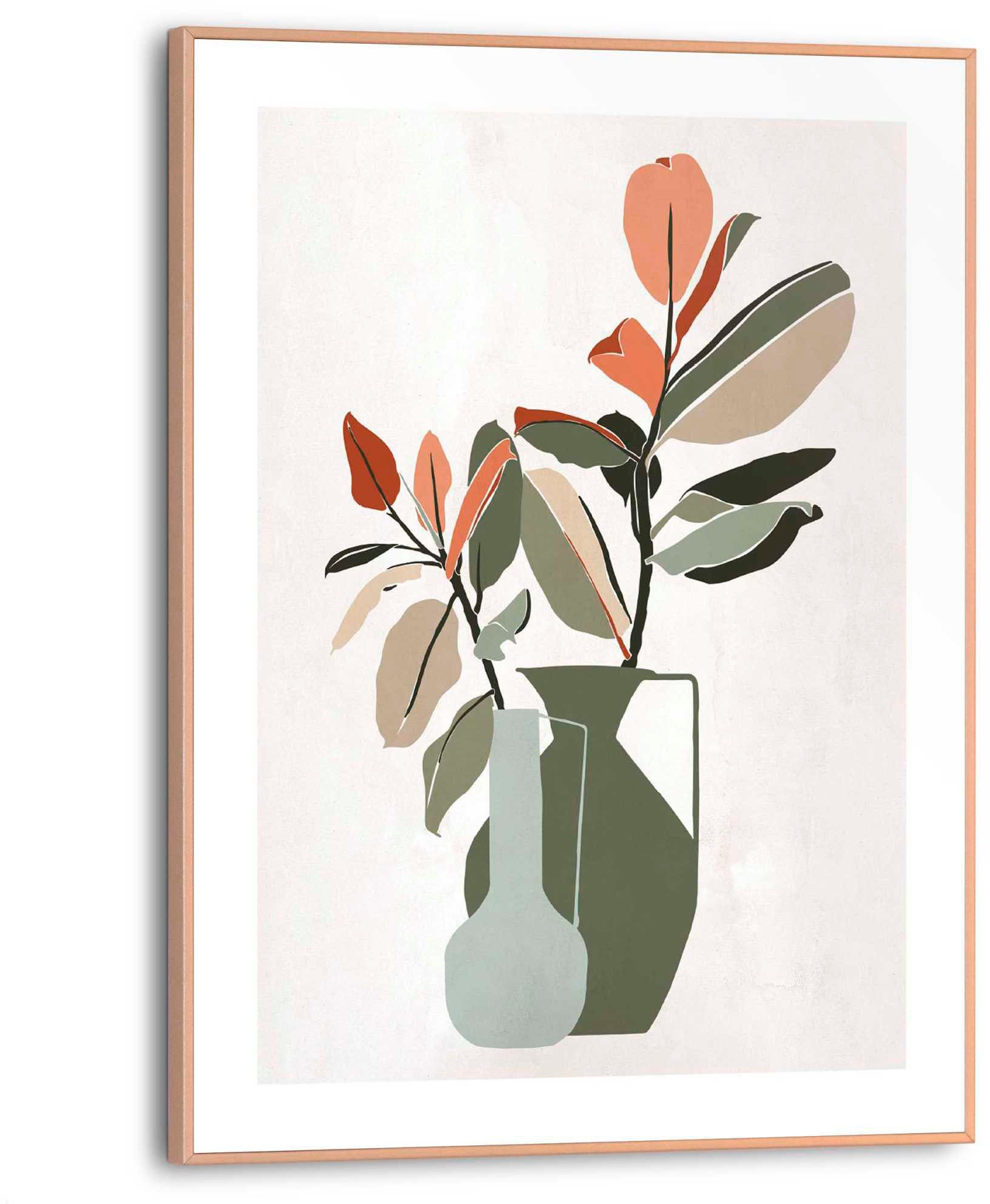 Reinders! Poster Vase mit Blumen | Bilder