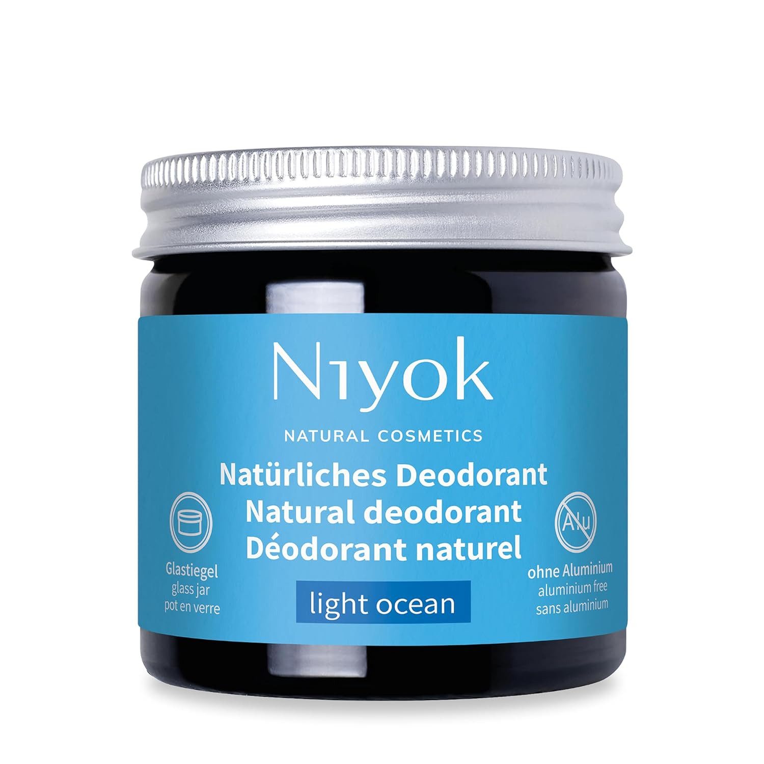 Niyok Deo-Creme Niyok Natural Cosmetics Deocreme 2 in 1 Light Ocean 40 ml