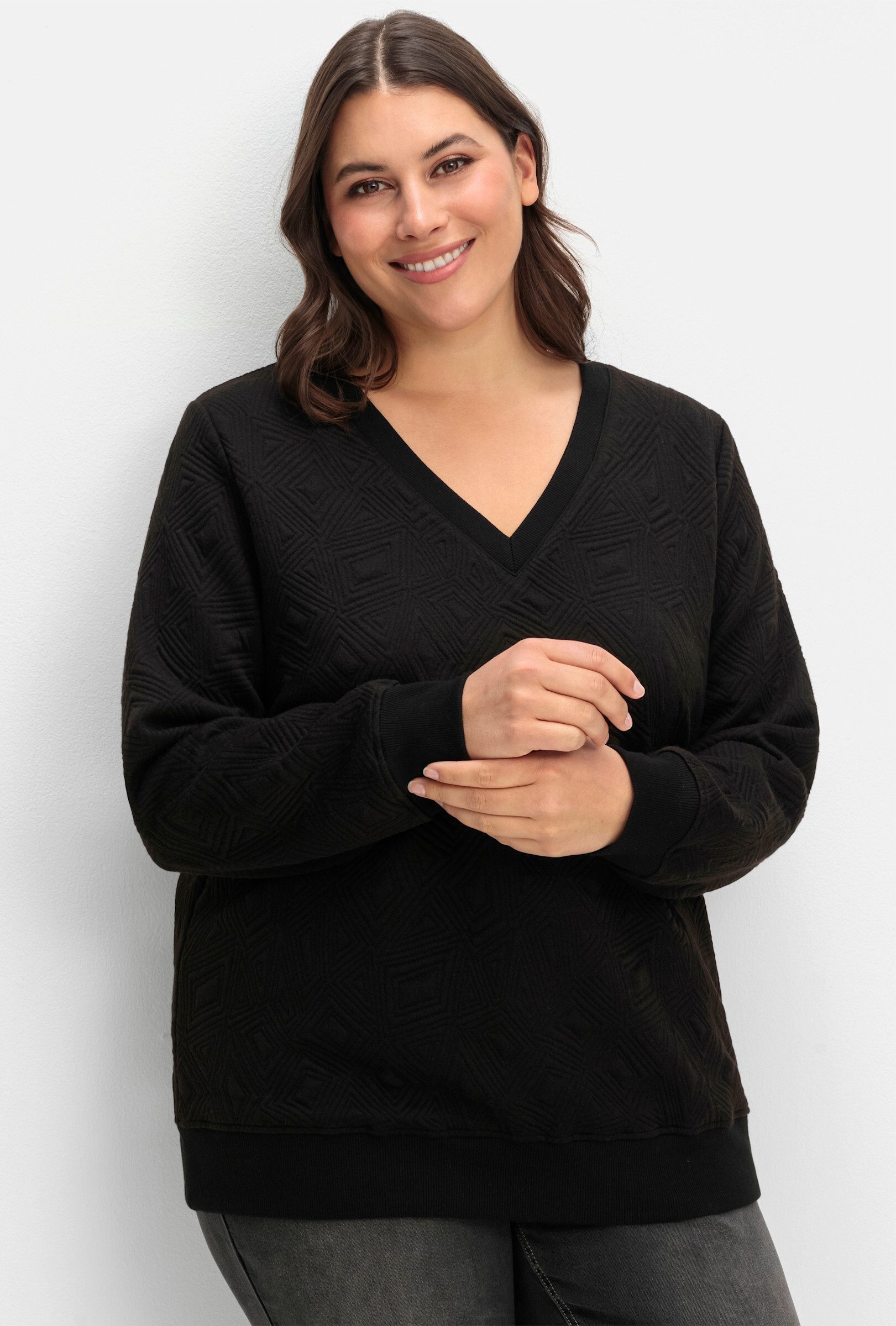 Sheego Sweater Sweatshirt günstig online kaufen