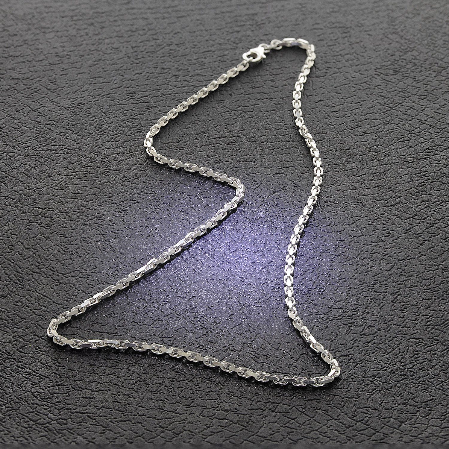 trendor Kette ohne Anhänger für 925 Silber Diamantierte kette 2,5 mm günstig online kaufen