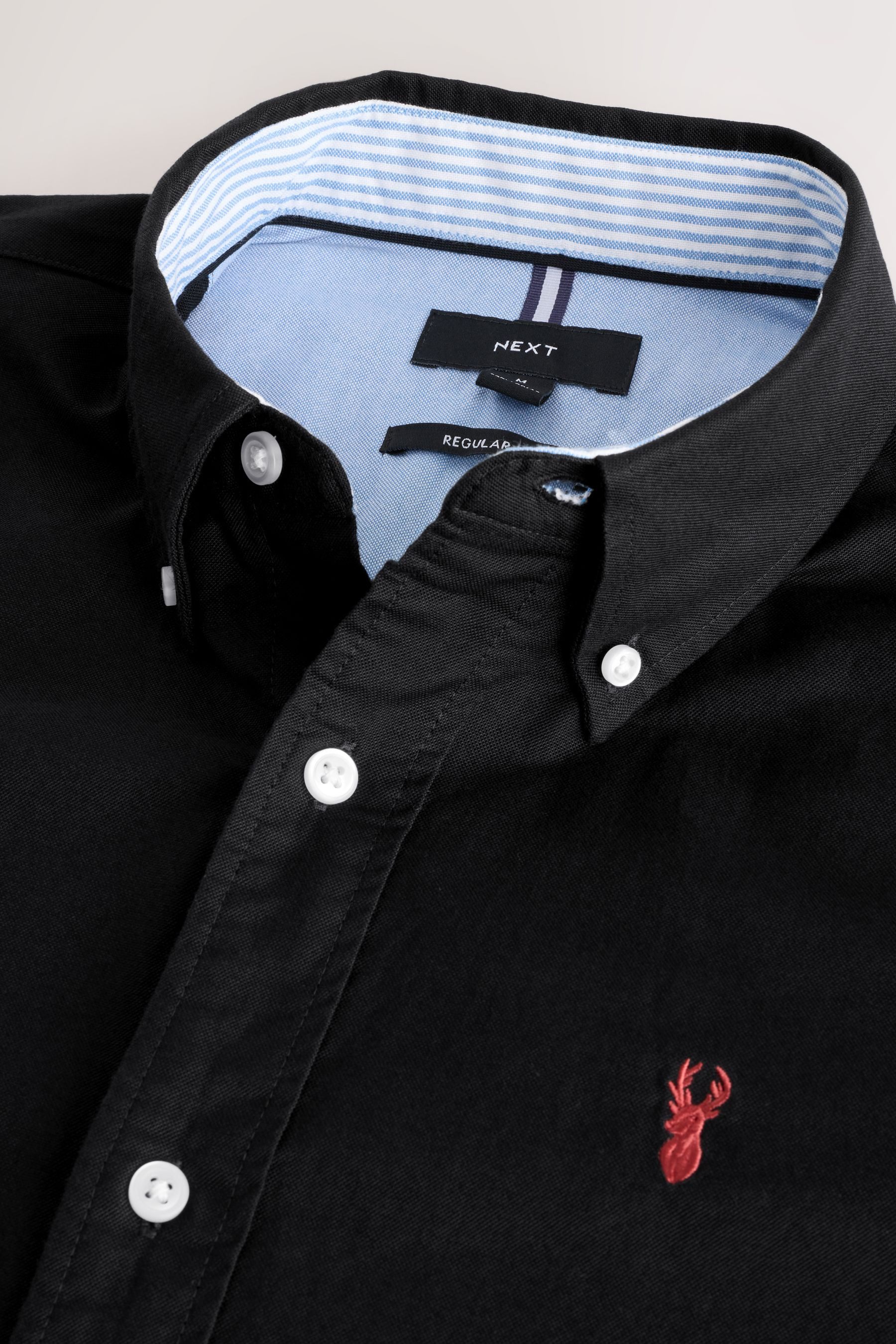 Next Langarmhemd Regular Fit Oxford-Langarmhemd (1-tlg) günstig online kaufen