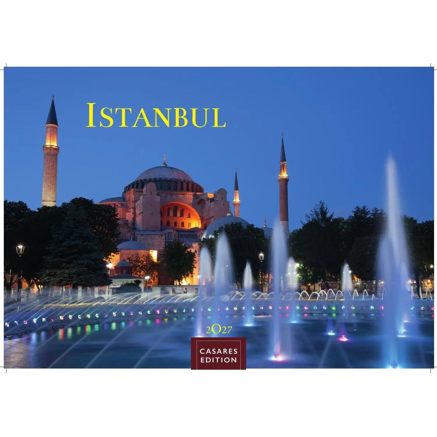 Wandkalender Istanbul Kalender 2027 - Wandkalender, Fotokalender Türkei...