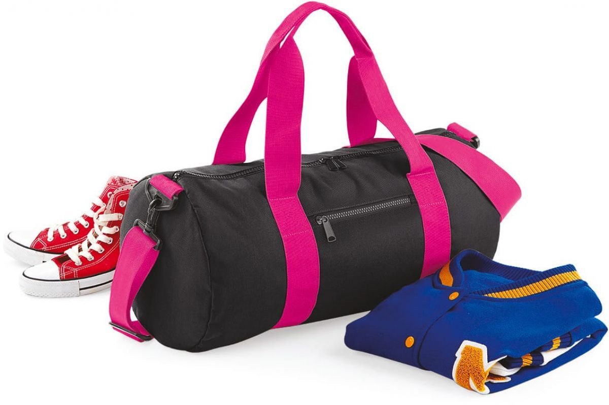 BagBase Reisetasche Original Barrel Bag / Reisetasche, 50 x 25 x 25 cm