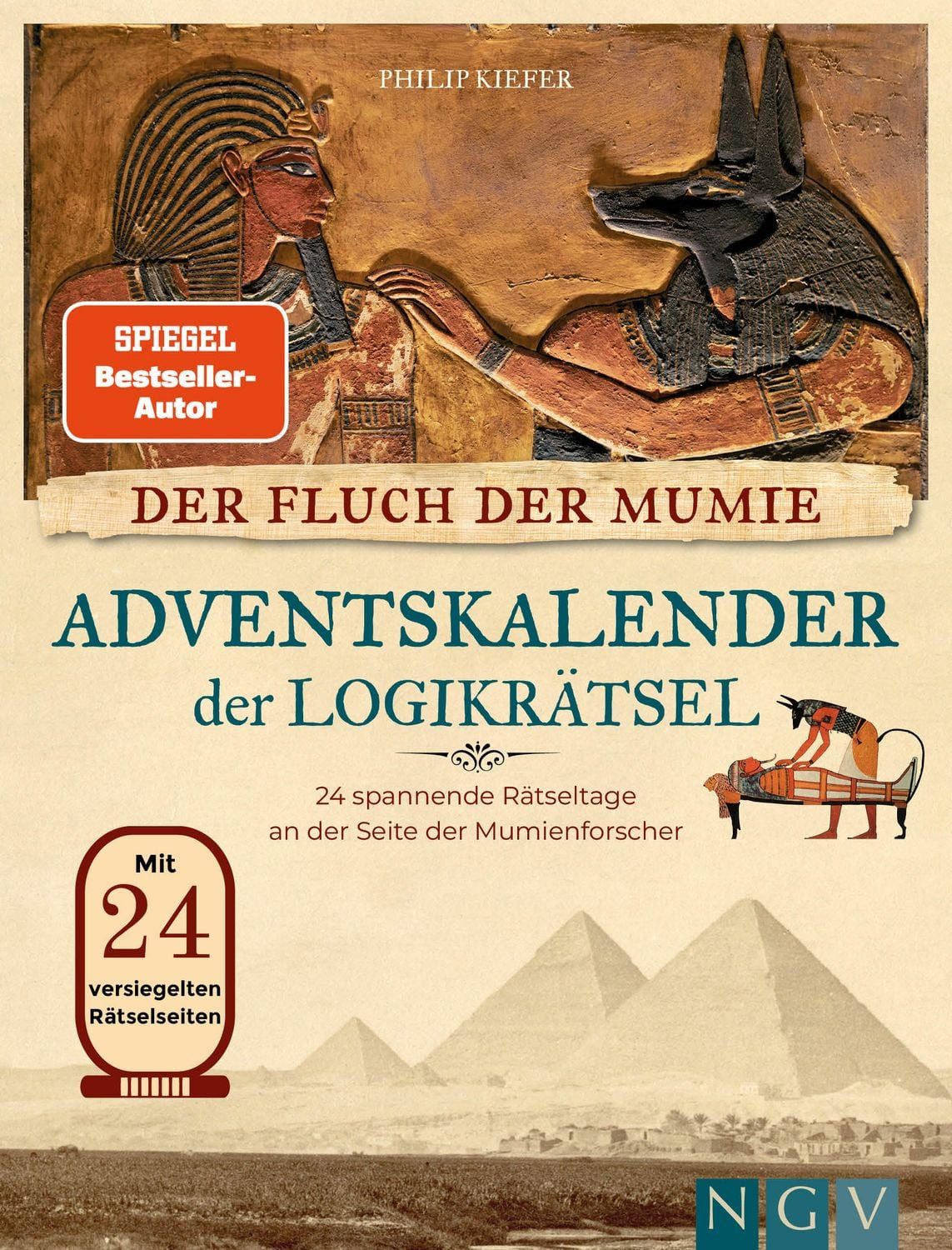 Der Fluch der Mumie Adventskalender der Logikrätsel / Philip Kiefer
