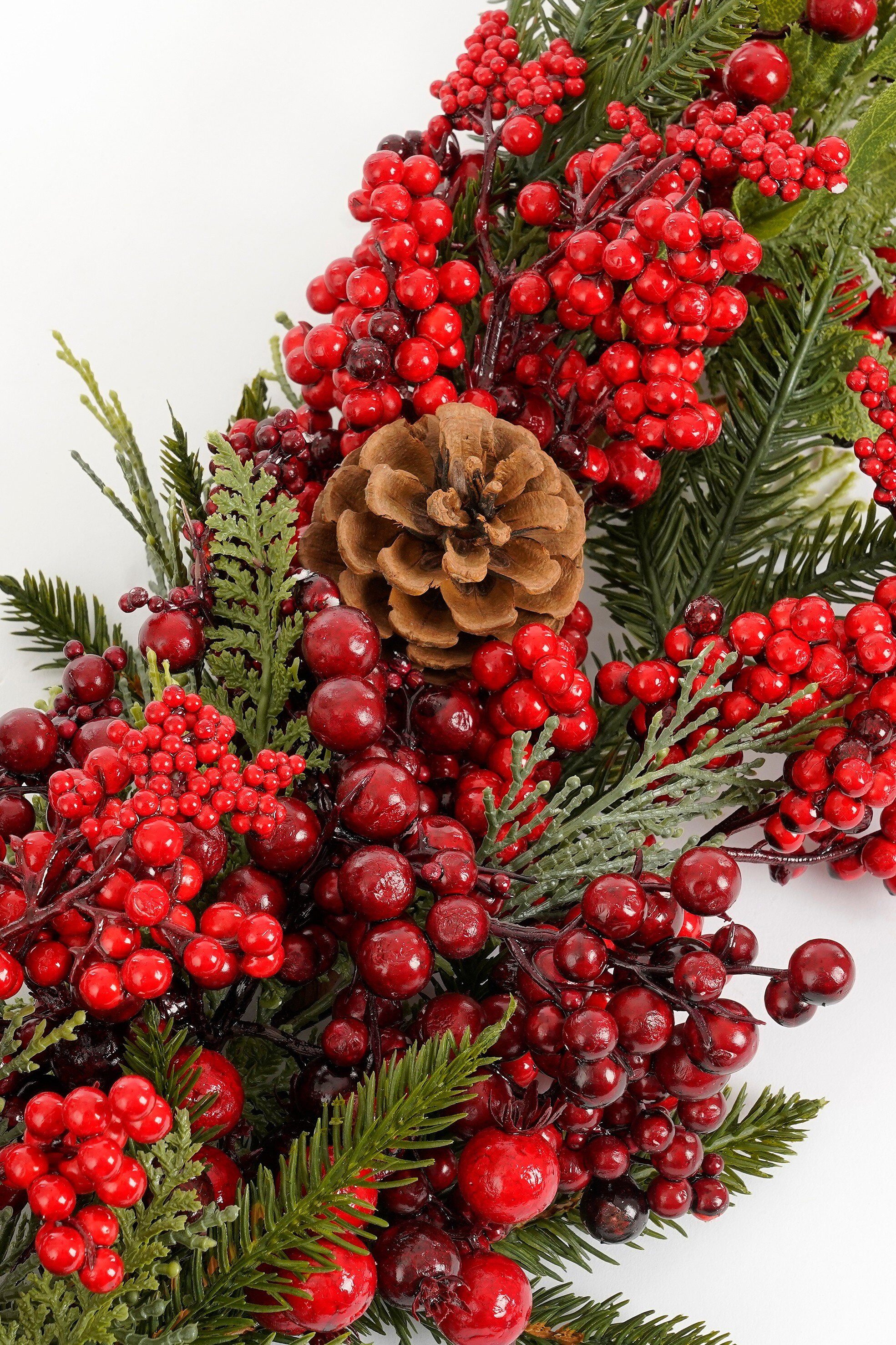 Mica Decorations Dekohänger Mica Decorations Randell Tropfen rot - l110xb18xh10cm