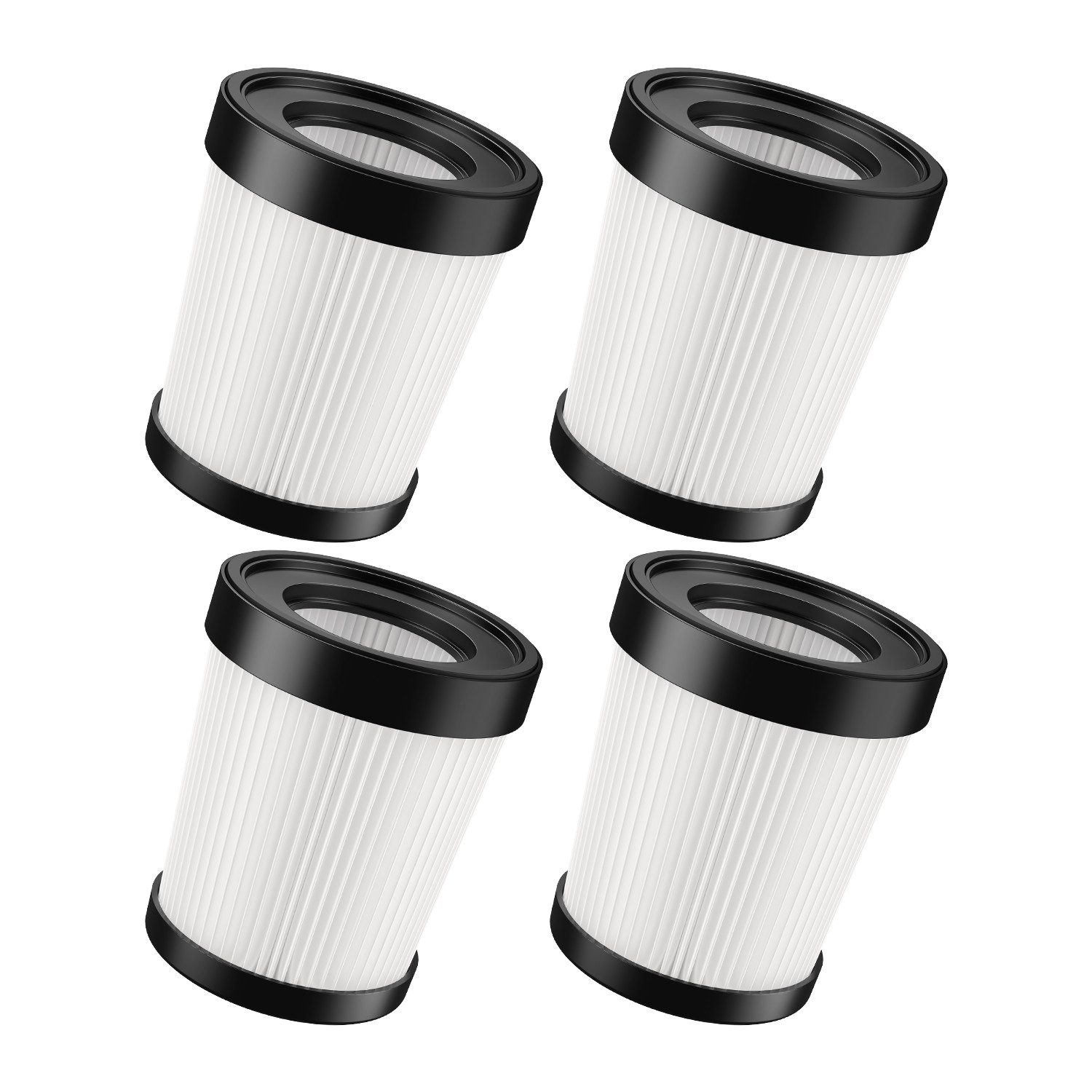 lubluelu HEPA-Filter 1 Stück Ersatzfilter, Zubehör für Lubluelu 202 Kabelloser Akku Standstaubsauger Handstaubsauger, Mit Top 11 Class HEPA und 4 stufige Zyklon Filterung