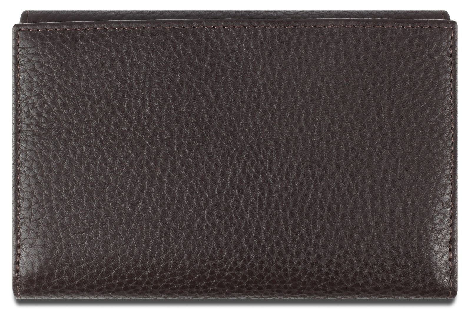 MANO Geldbörse Don Tommas, aus echtem Rindsleder