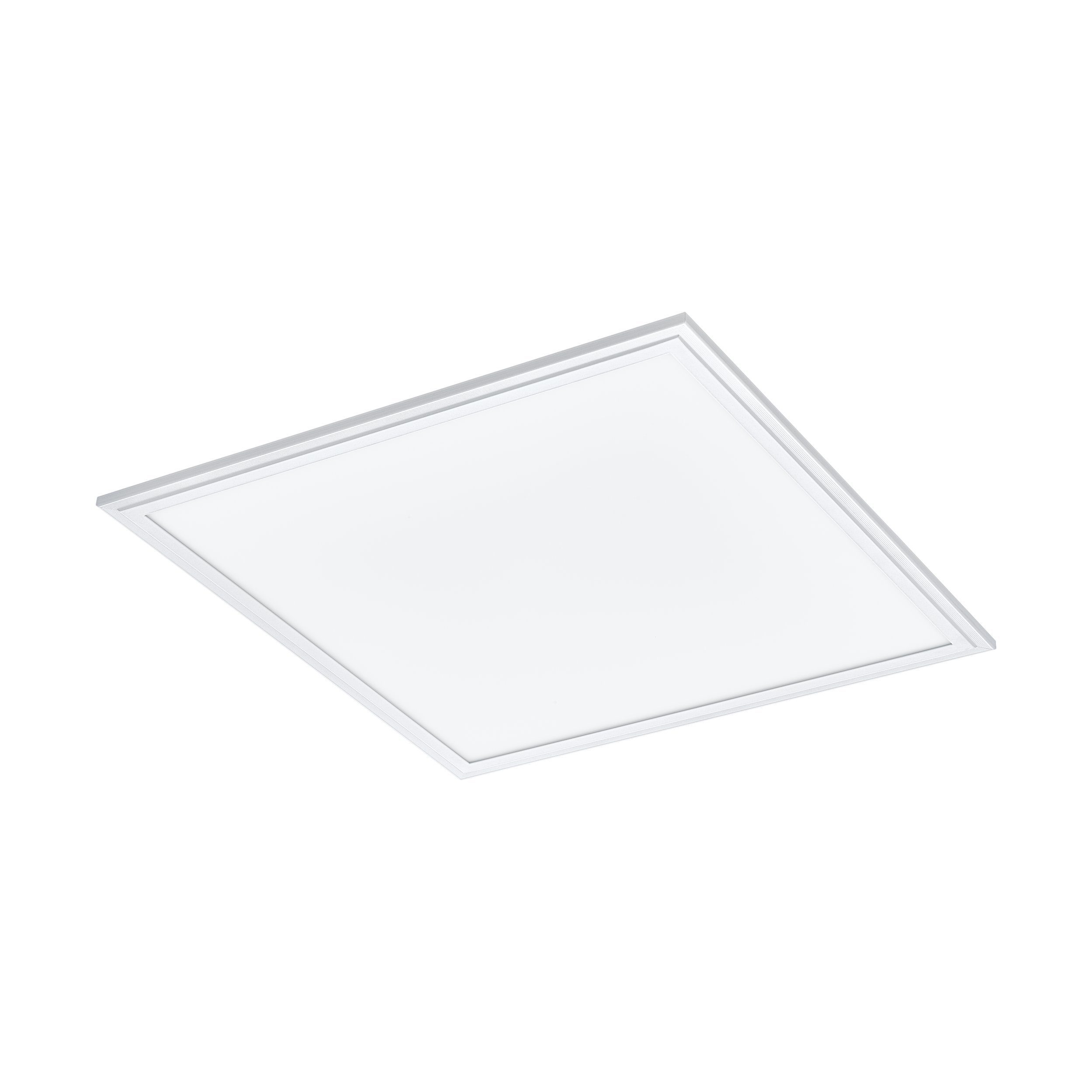 EGLO LED Deckenleuchte Salobrena 1, Leuchtmittel inklusive, LED Panel, Deckenlampe in weiß, neutralweiß, Küchenlampe, 45 cm