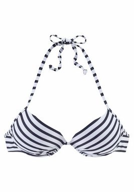 Venice Beach Push-Up-Bikini-Top Summer, mit wattierten Cups