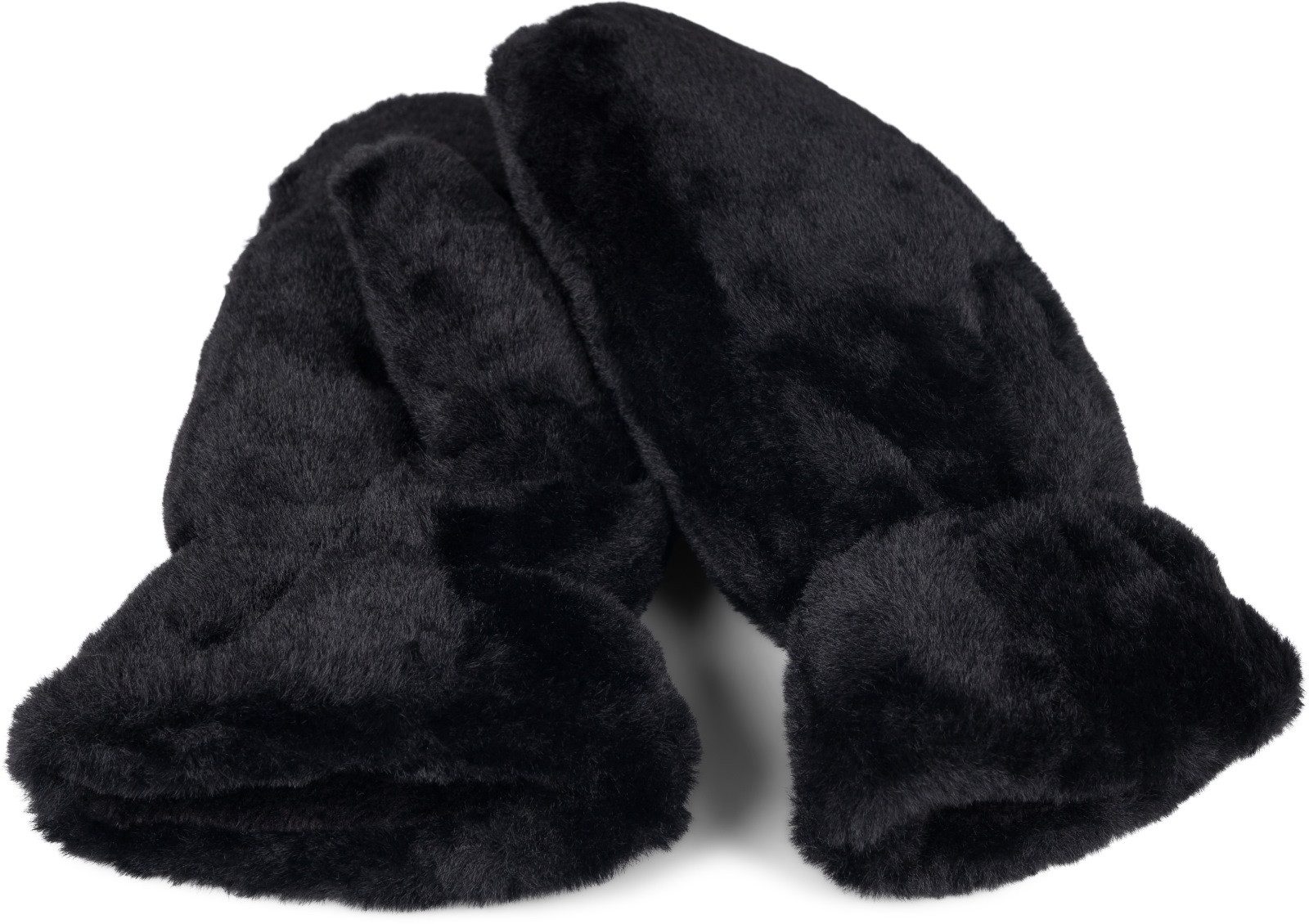 styleBREAKER Fäustlinge Fäustlinge aus Kunstfell Einfarbig (1-St) günstig online kaufen