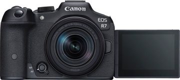 Canon EOS R7 + RF-S 18-150mm F3.5-6.3 IS STM Systemkamera (RF-S 18-150mm F3,5-6,3 IS STM, 34,4 MP, Bluetooth, WLAN)