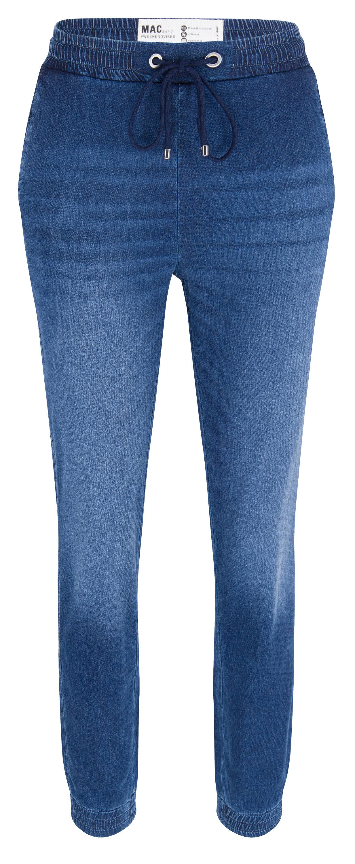 MAC Stretch-Jeans MAC EASY mid blue commercial 2766-90-0350 D580 - SOFT ISKO™ DENIM