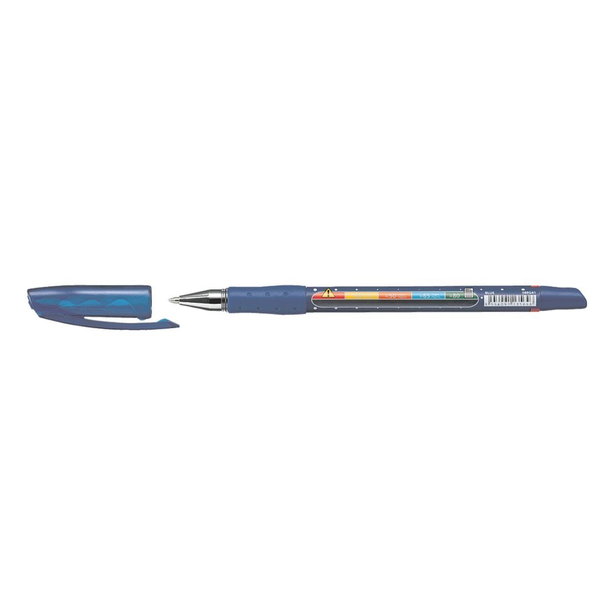 STABILO Kugelschreiber Exam Grade, mit Füllstandsanzeige blau