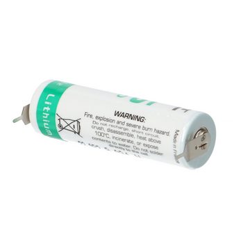 Saft Lithium Batterie passend für Waserzähler Stromzähler 3,6V Batterie