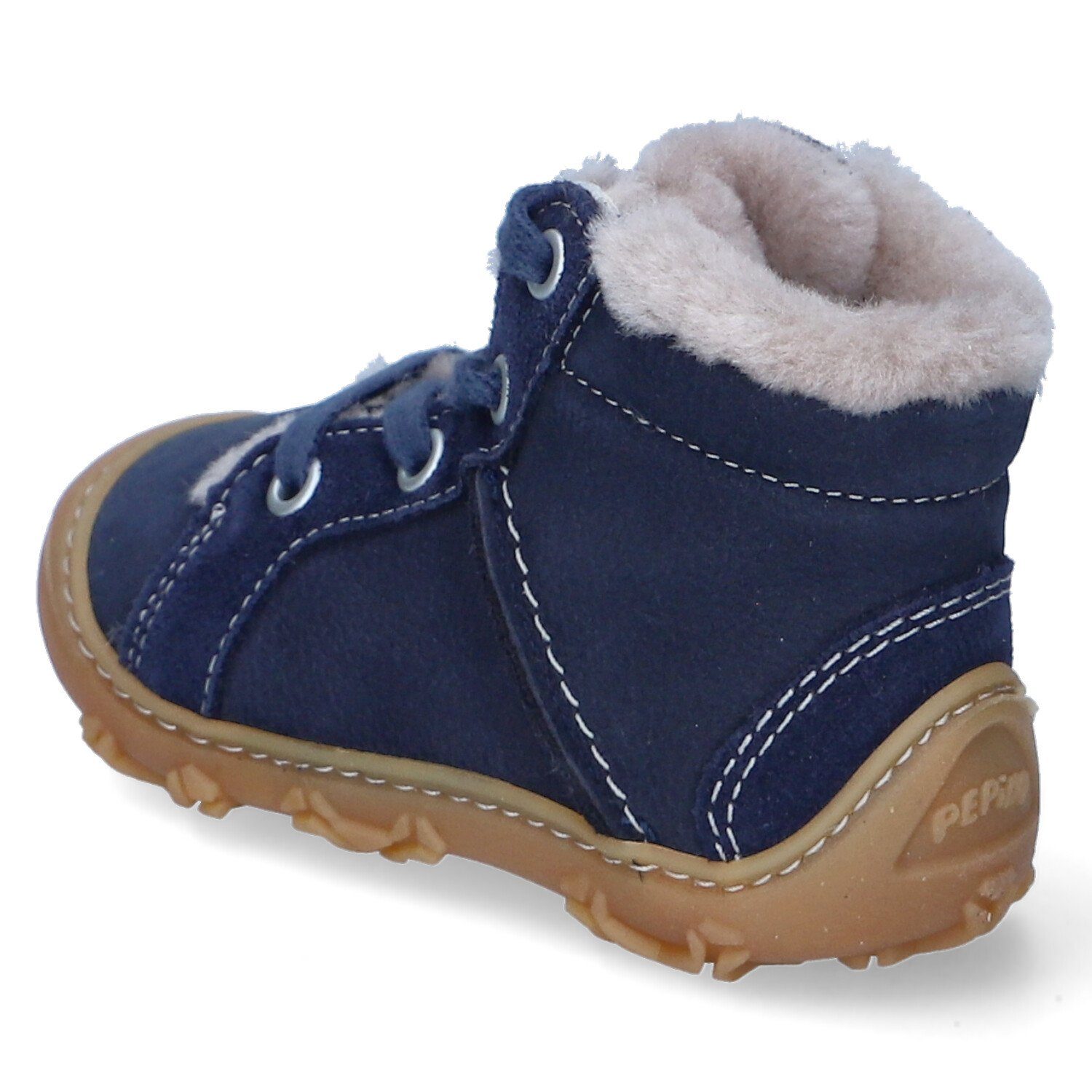 Pepino Pepino 501500103170 Unisex Rauleder blue Lauflernschuh