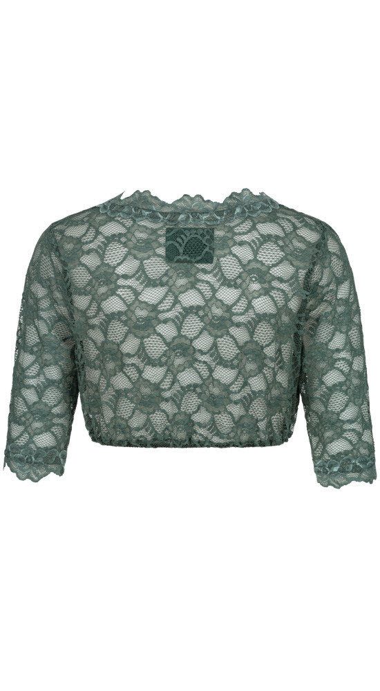 Nübler Dirndlbluse Dirndlbluse 3/4 Arm Laura in Grün von Nübler günstig online kaufen