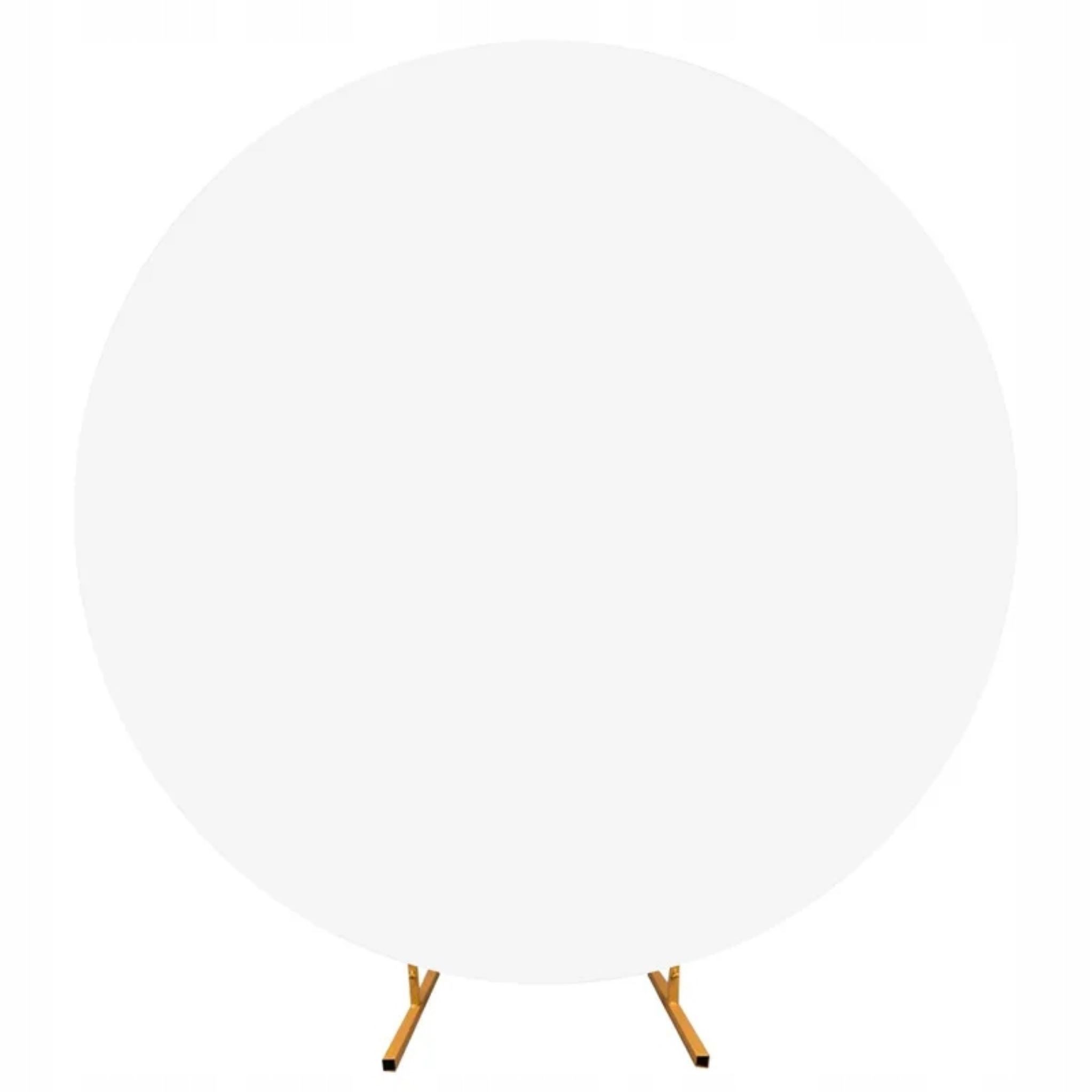 Festivalartikel Накидки-Set Zwei-Wege-Husse für Hochzeitsbogen 200 cm, Weiß, Elegante Deko